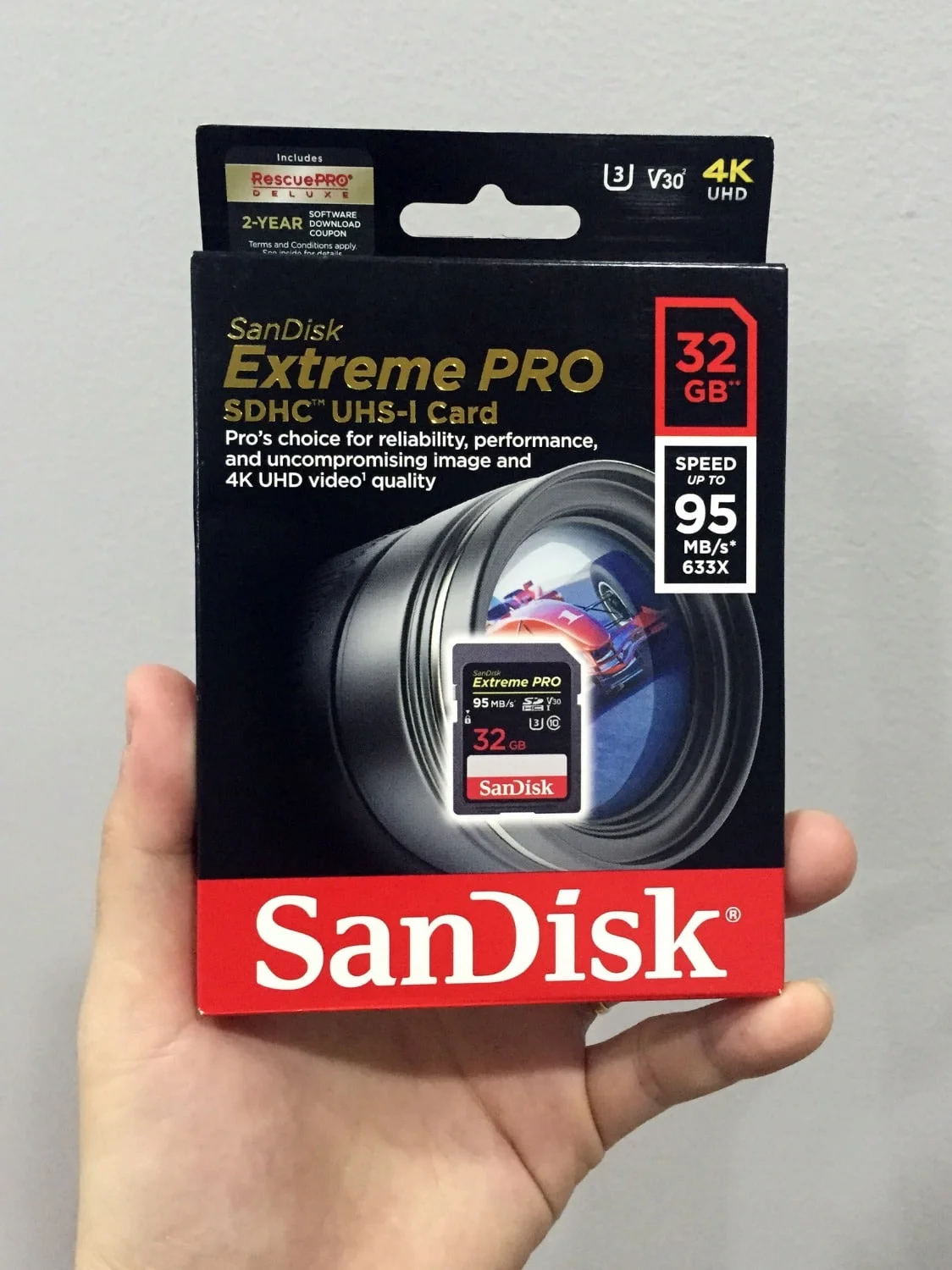 Thẻ Nhớ SD SanDisk 32GB Extreme PRO UHS-I 95MB/s | Chính Hãng, Giá Tốt