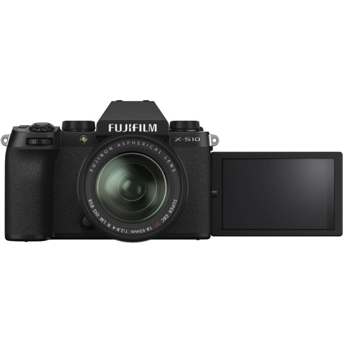 Máy ảnh Fujifilm X-S10 với ống kính XF 18-55mm