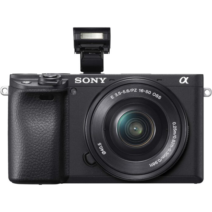 Máy ảnh Sony a6400 với ống kính 16-50mm