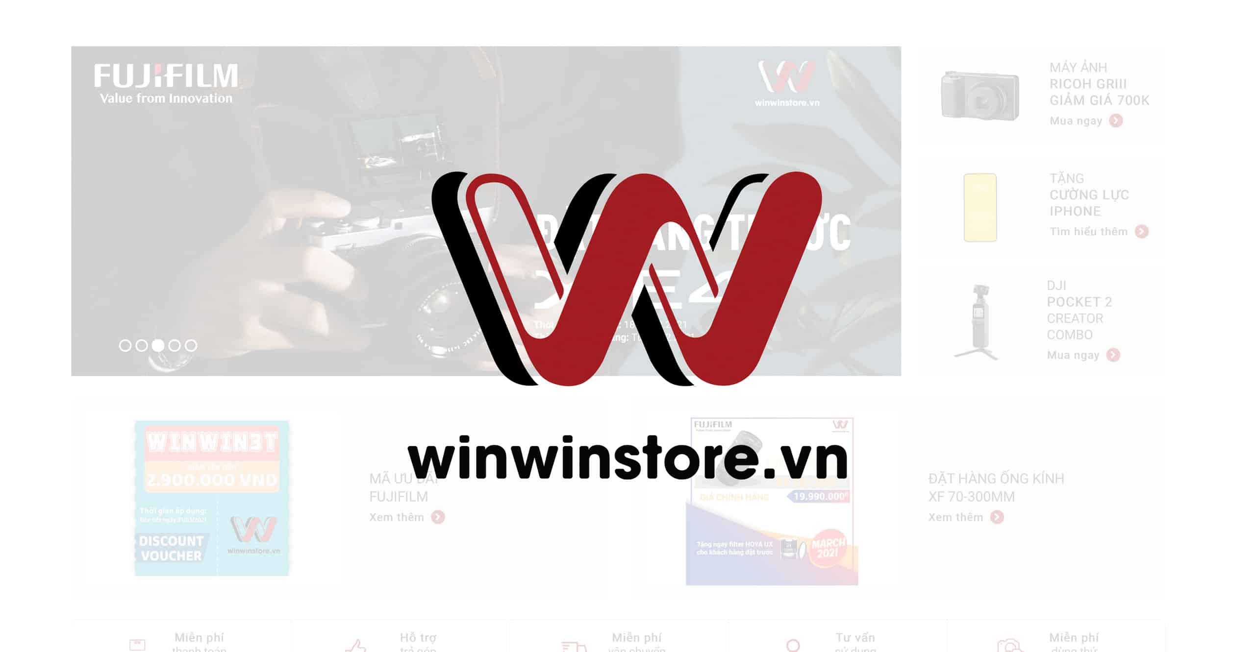 Chương trình hỗ trợ giao dịch sản phẩm toàn quốc từ WinWinStore