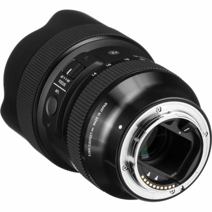 Ống kính Sigma 14-24mm F2.8 DG DN Art cho Sony E