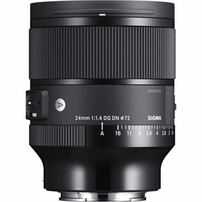 Ống kính Sigma 24mm F1.4 DG DN Art cho Sony E