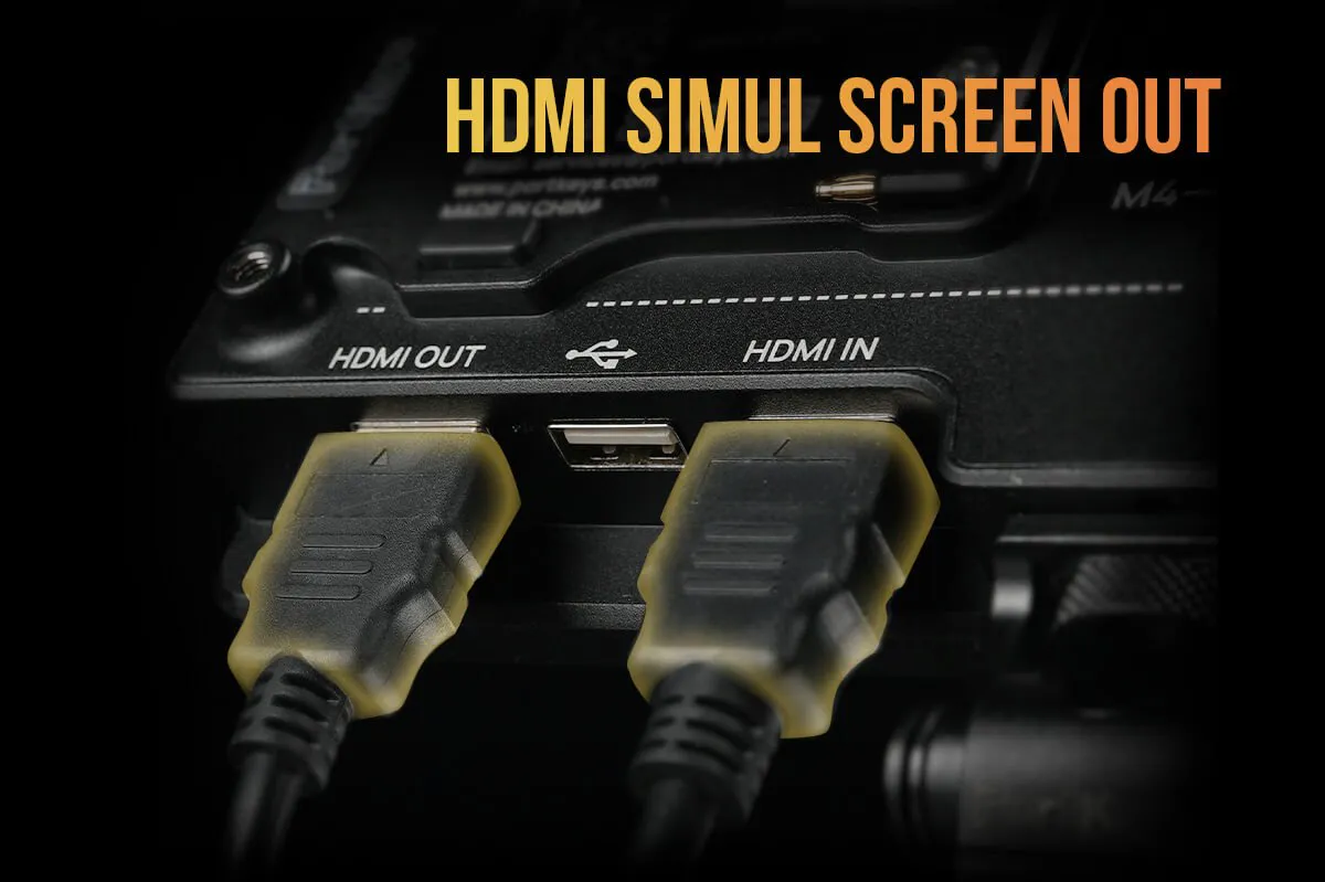 Màn hình Portkeys HS8 hỗ trợ LUT và SDI/HDMI
