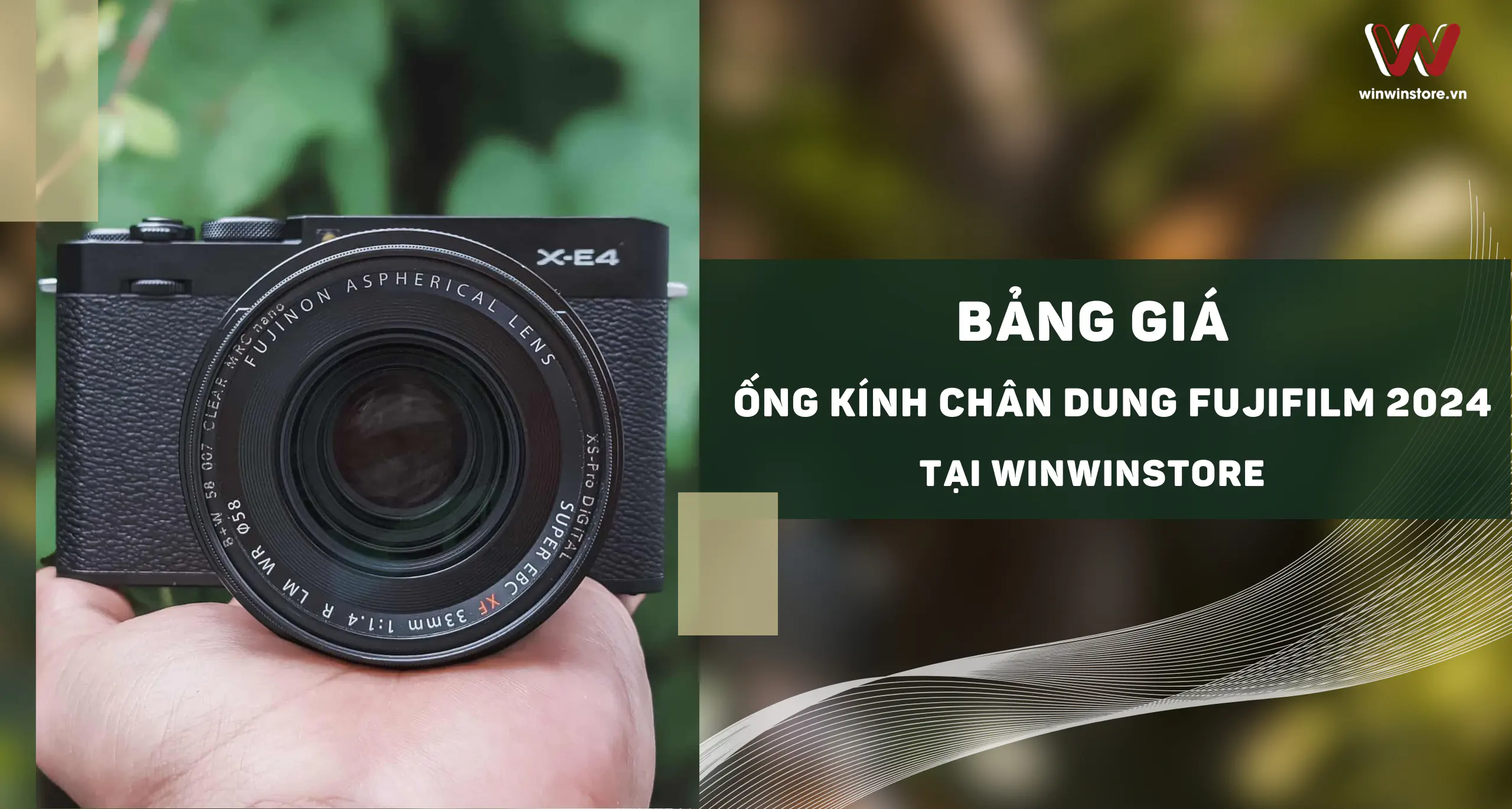 Kinh nghiệm chọn ống kính chân dung Fujifilm 2024