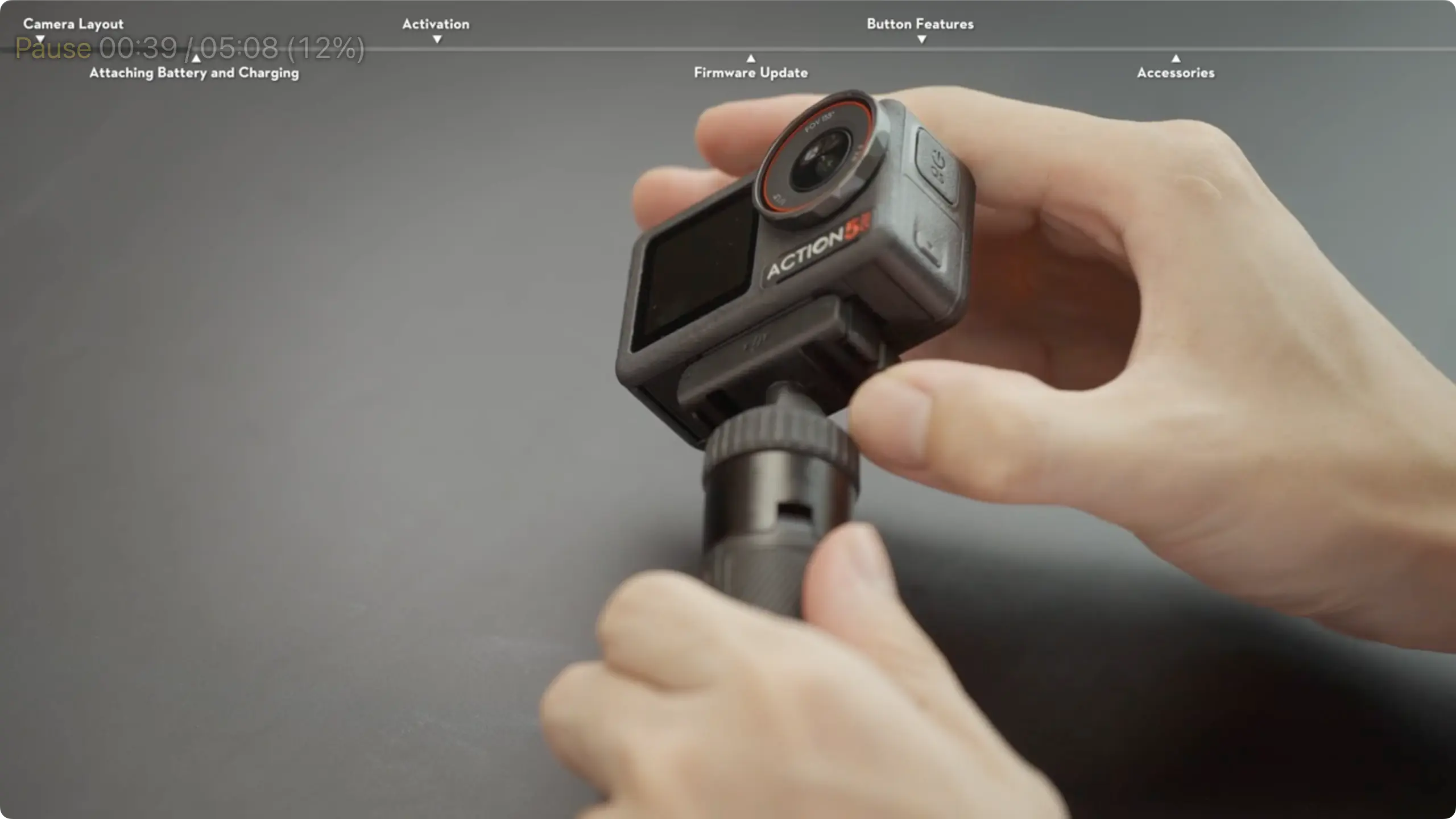 Hướng dẫn thiết lập DJI Osmo Action 5 Pro: Cài đặt và vận hành