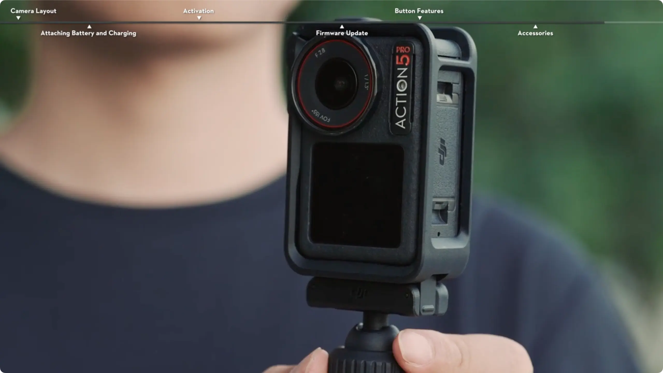 Hướng dẫn thiết lập DJI Osmo Action 5 Pro: Cài đặt và vận hành