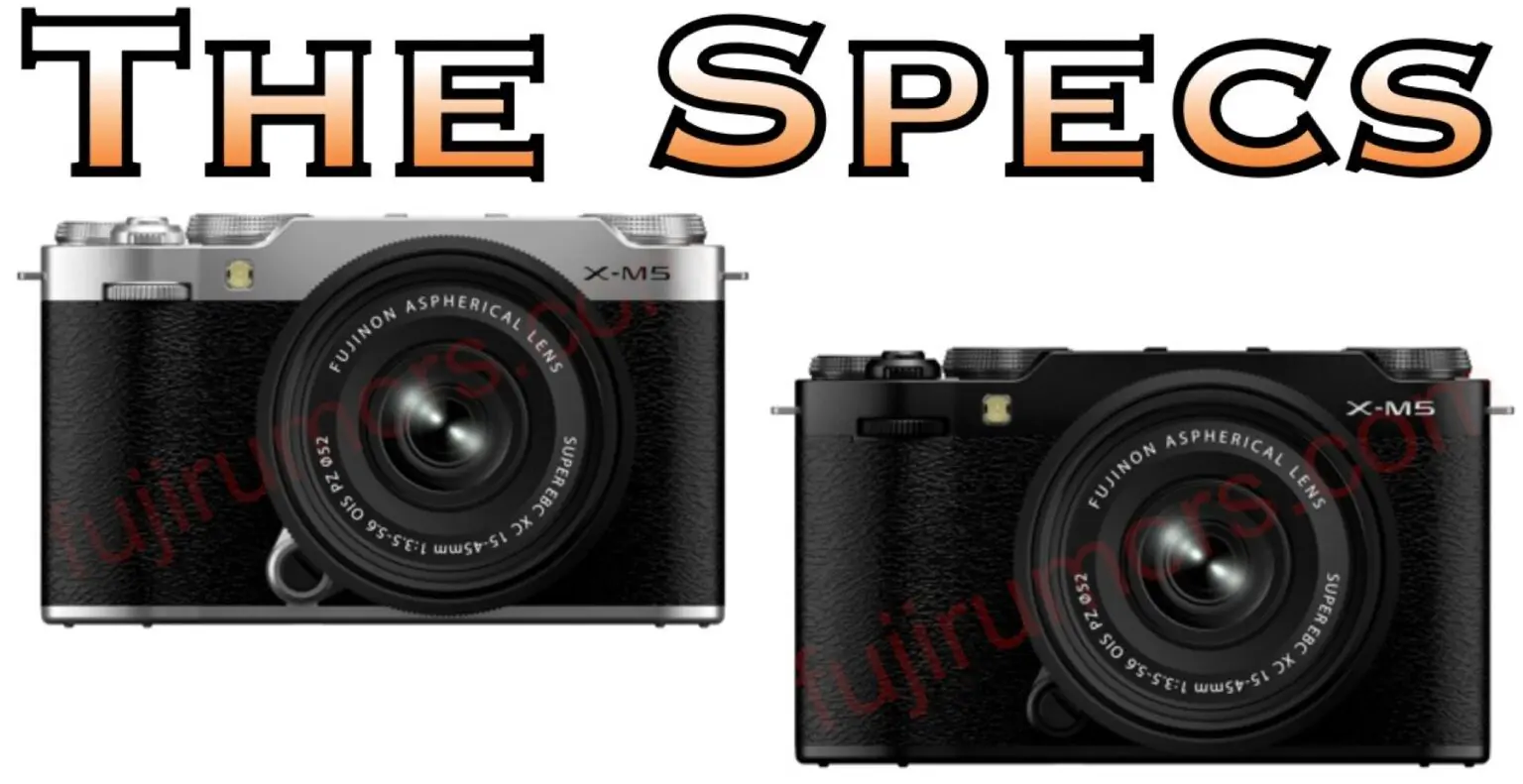 Rò rỉ chi tiết về Fujifilm X-M5: Hình ảnh và giá bán sản phẩm trước ngày ra mắt