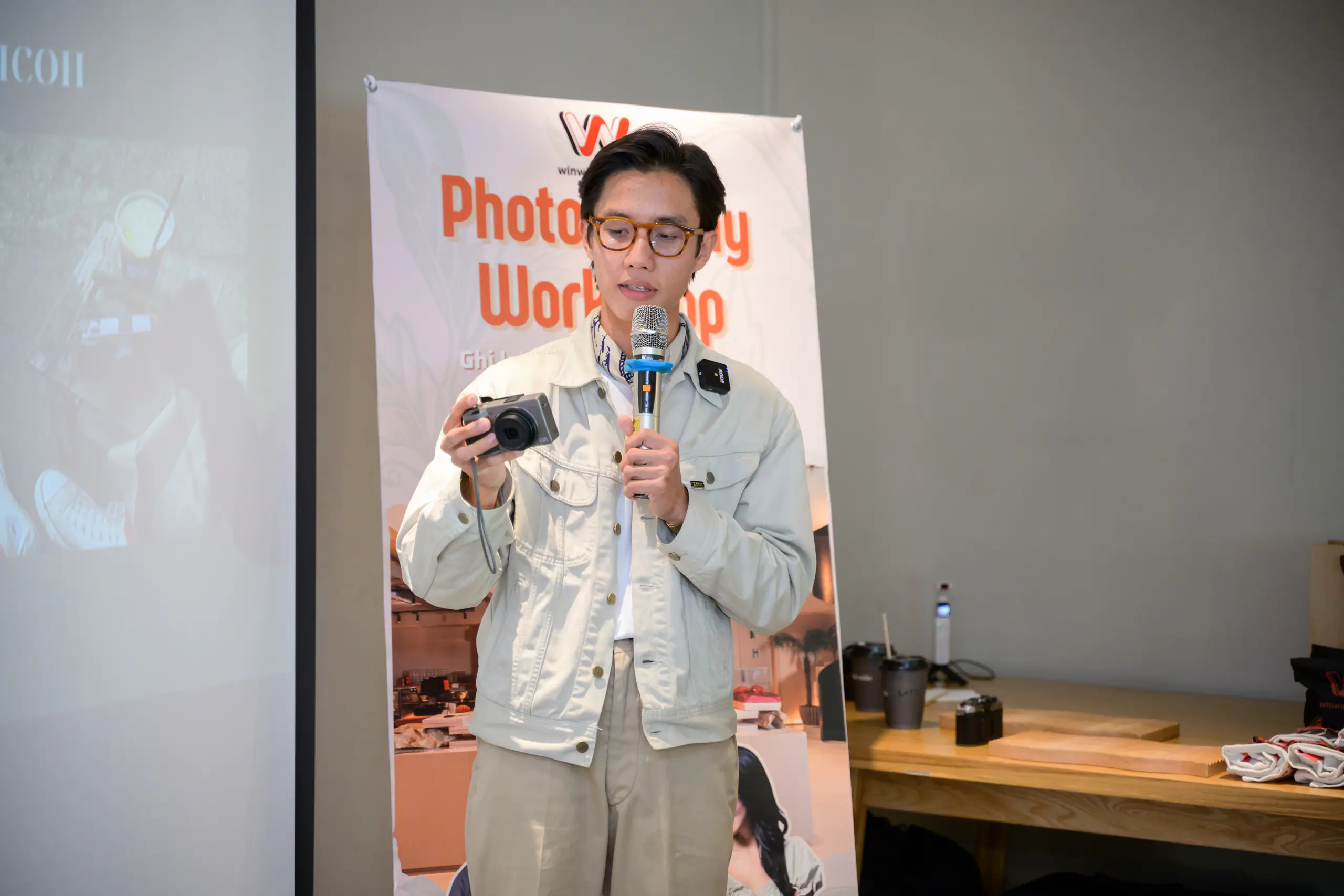 Hình ảnh buổi workshop “Ghi lại khoảnh khắc mỗi ngày cùng Ricoh GR III/GR IIIx” cùng WinWinStore