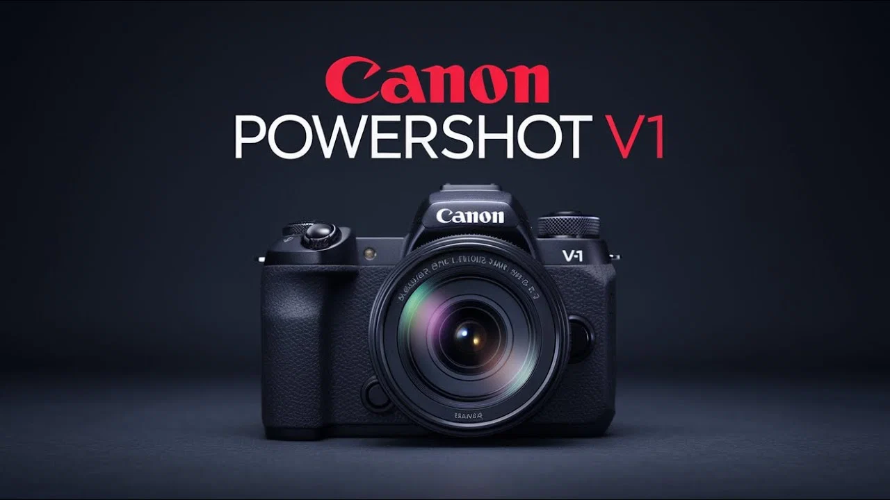 Canon V1 có thể trở thành chiếc máy ảnh đáng chú ý nhất năm 2025